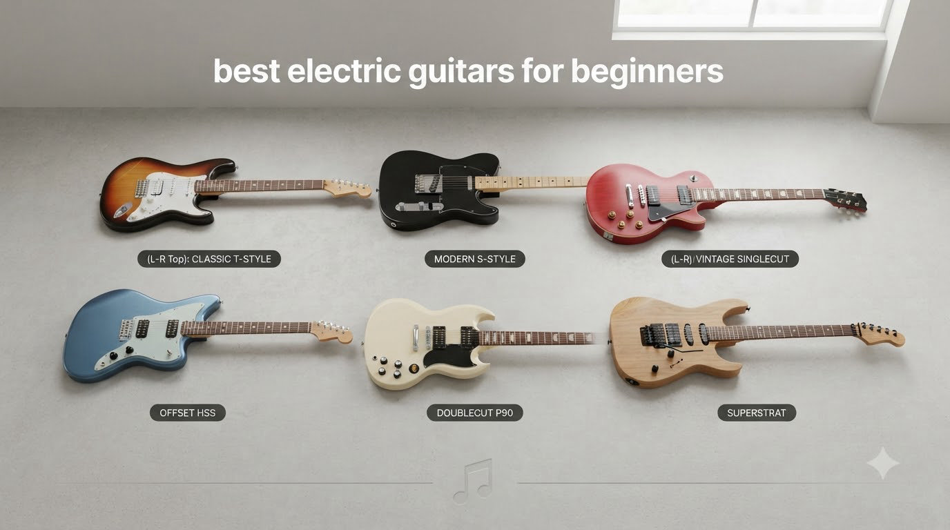 best electric guitars for beginners