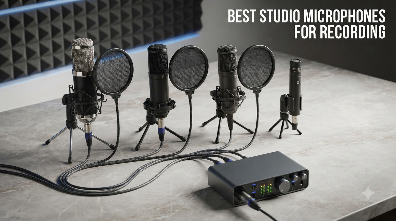 best studio microphones for recording