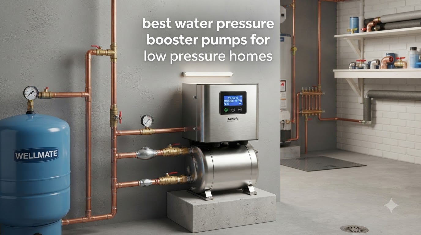 best water pressure booster pumps for low pressure homes