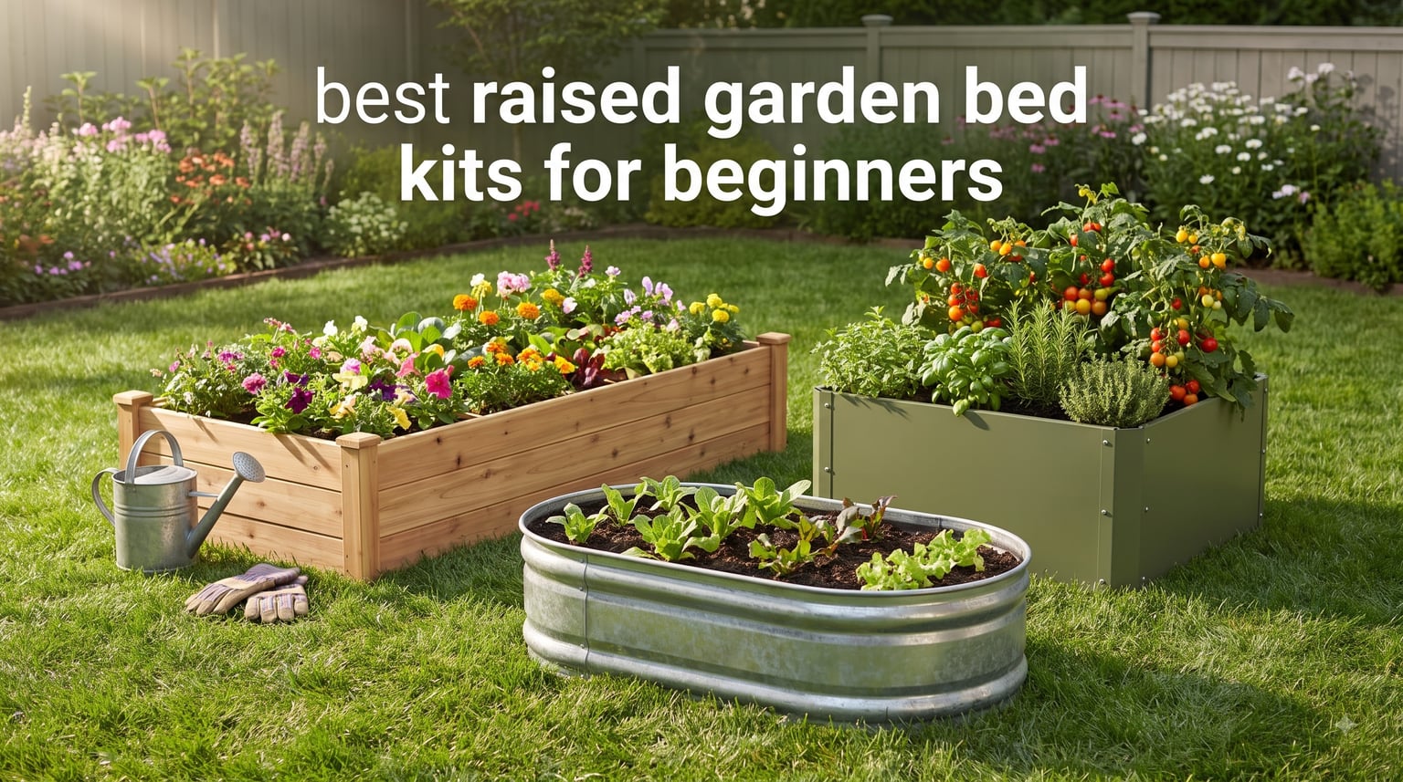 best raised garden bed kits for beginners