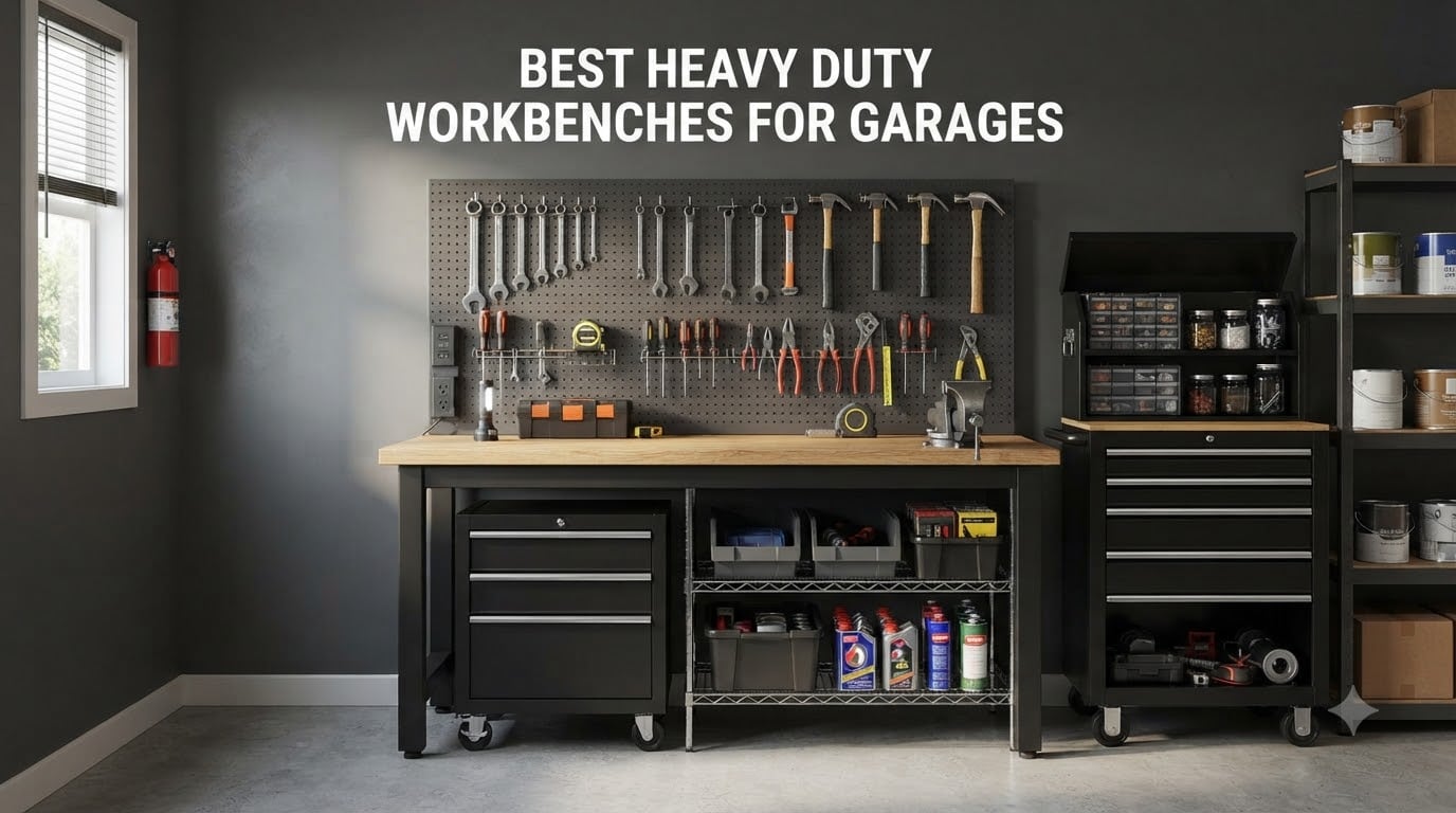 best heavy duty workbenches for garages