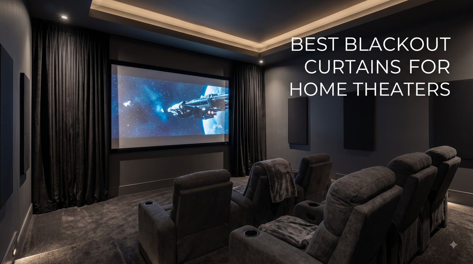 best blackout curtains for home theaters