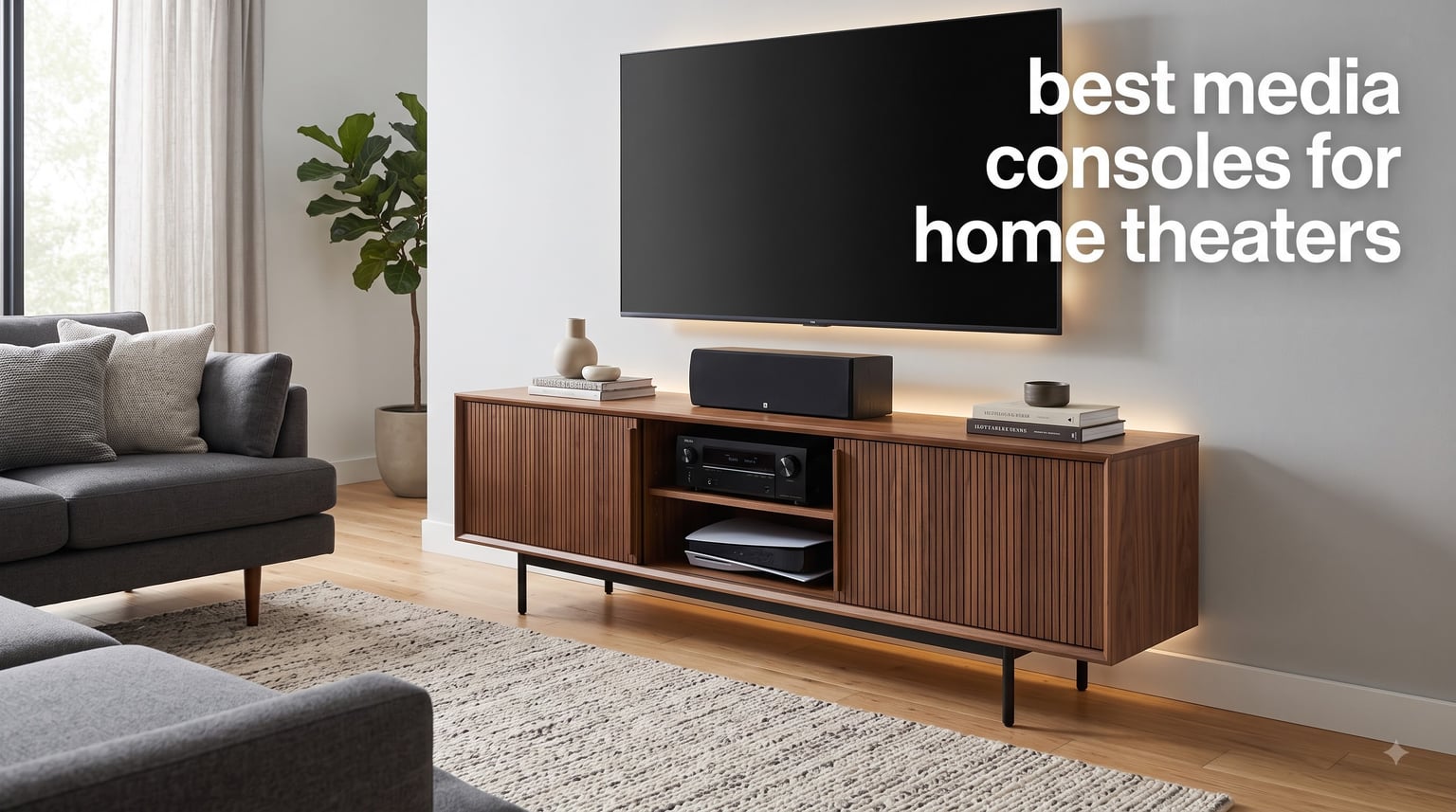 best media consoles for home theaters