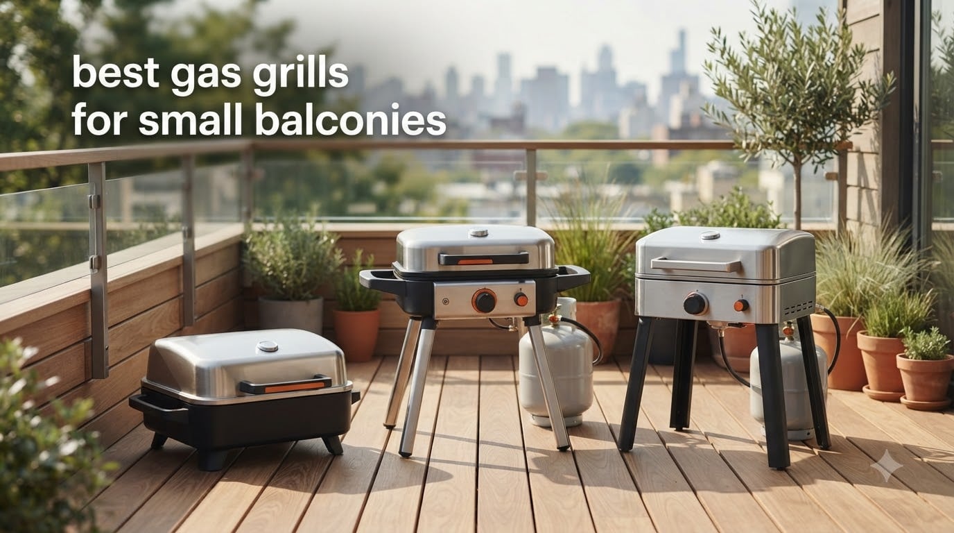 best gas grills for small balconies