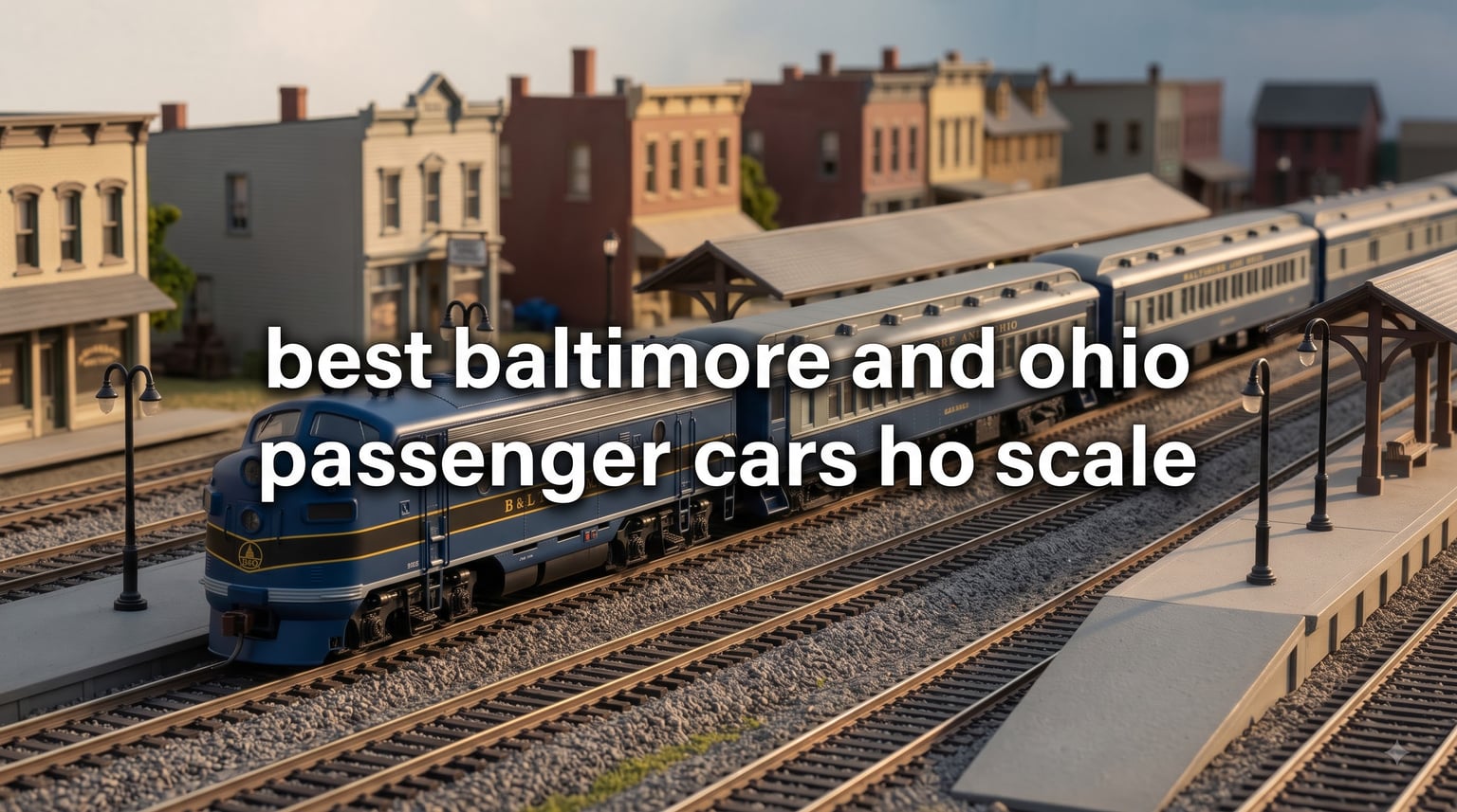 best baltimore and ohio passenger cars ho scale