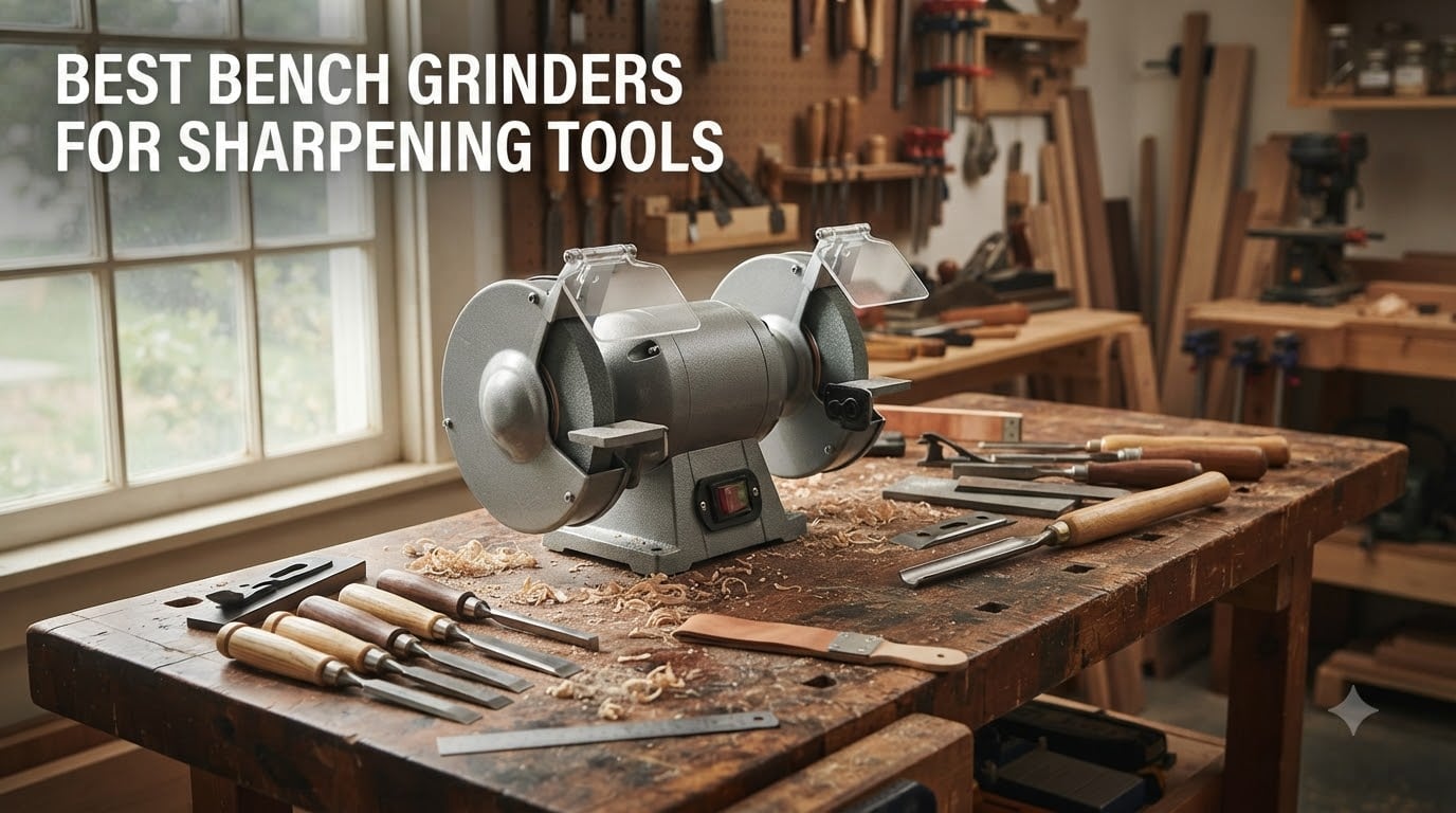 best bench grinders for sharpening tools