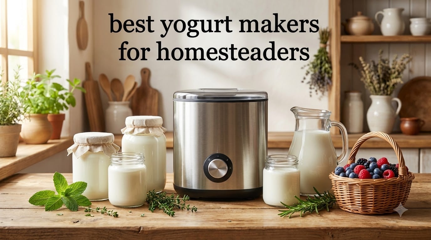 best yogurt makers for homesteaders