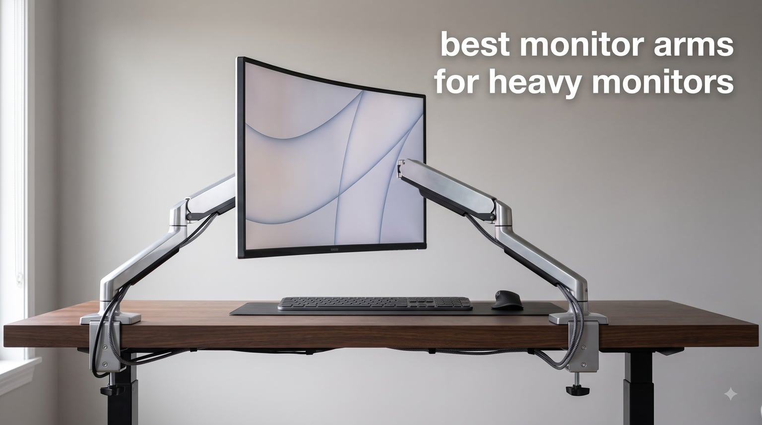 best monitor arms for heavy monitors