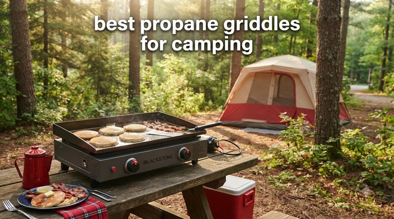 best propane griddles for camping