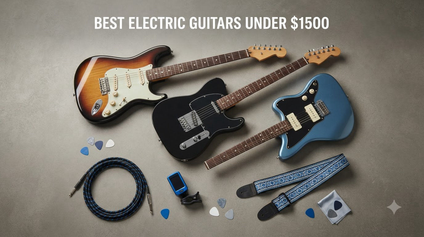 best electric guitars under $1500