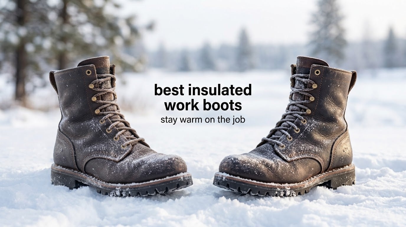 best insulated work boots stay warm on the job