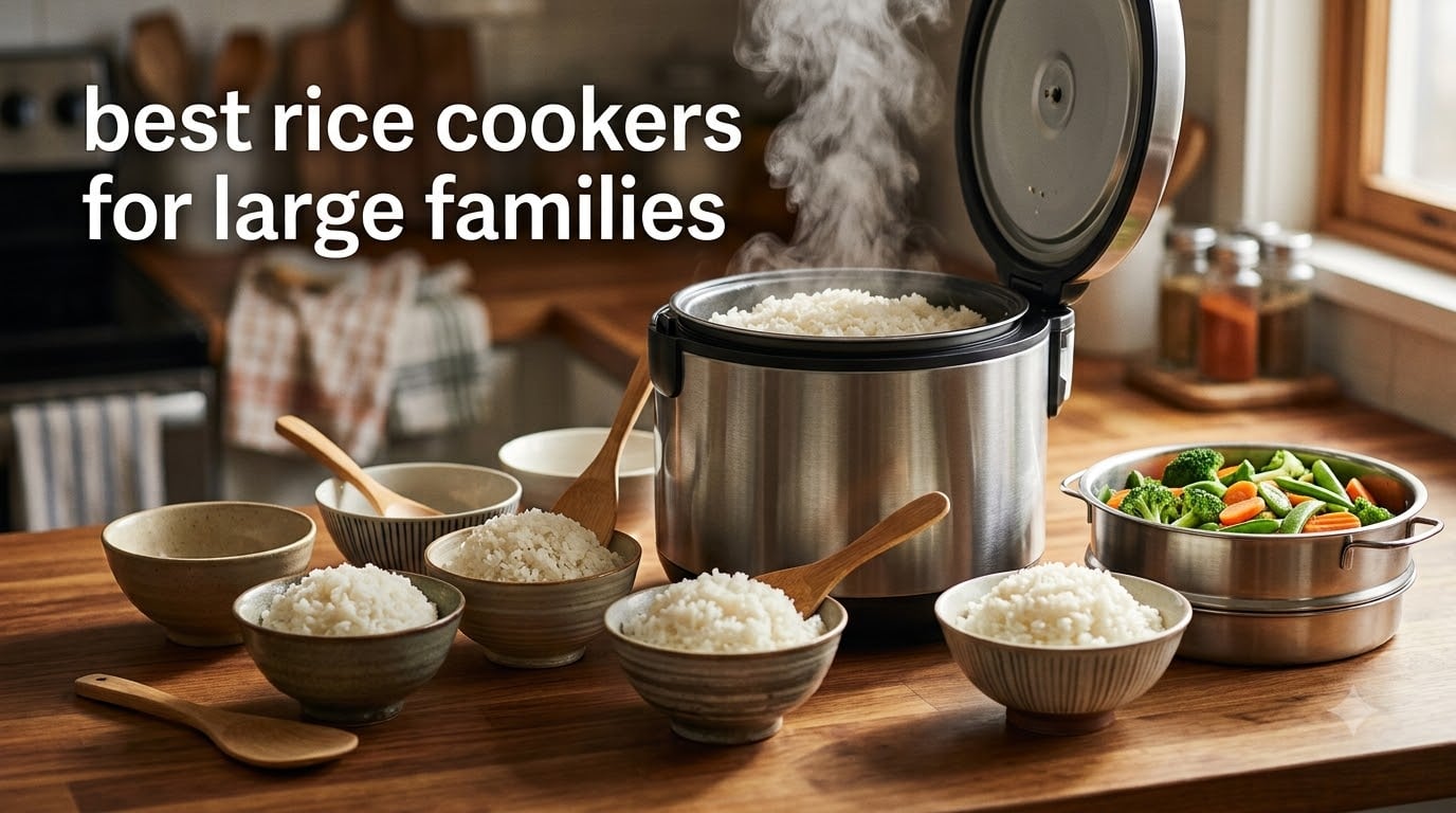 best rice cookers for large families