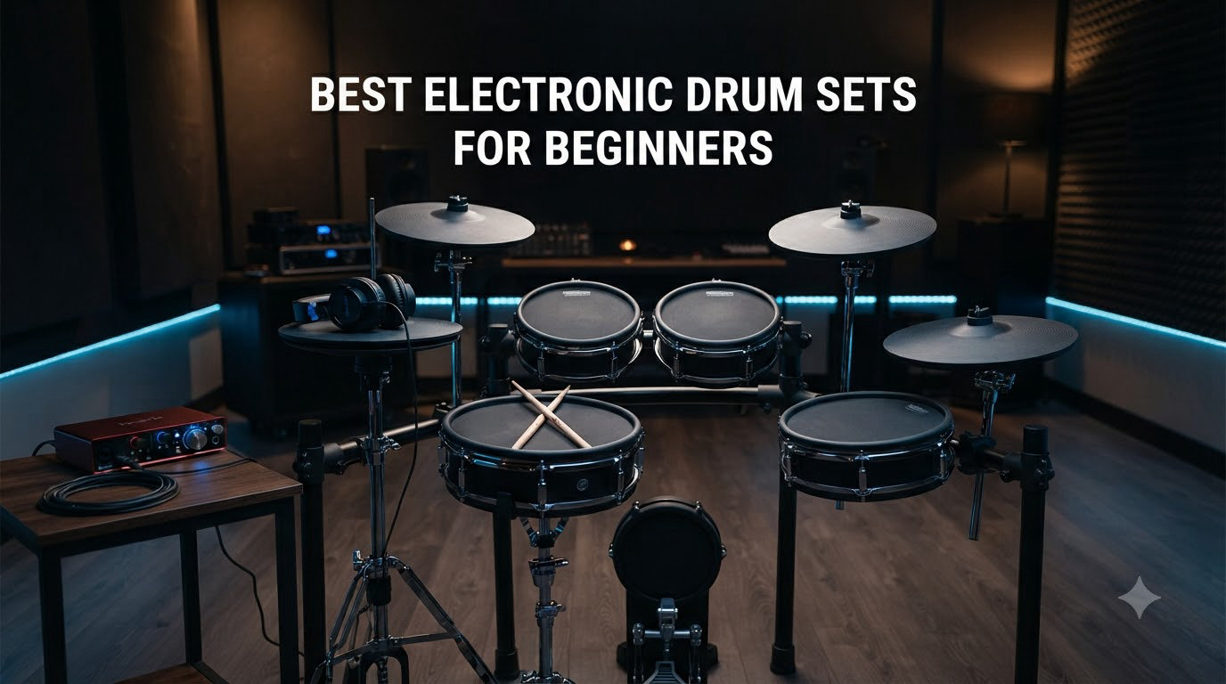 best electronic drum sets for beginners
