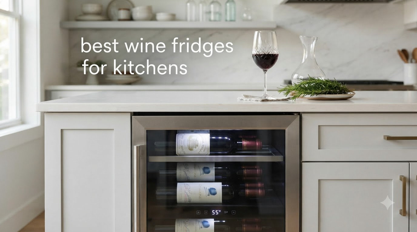best wine fridges for kitchens