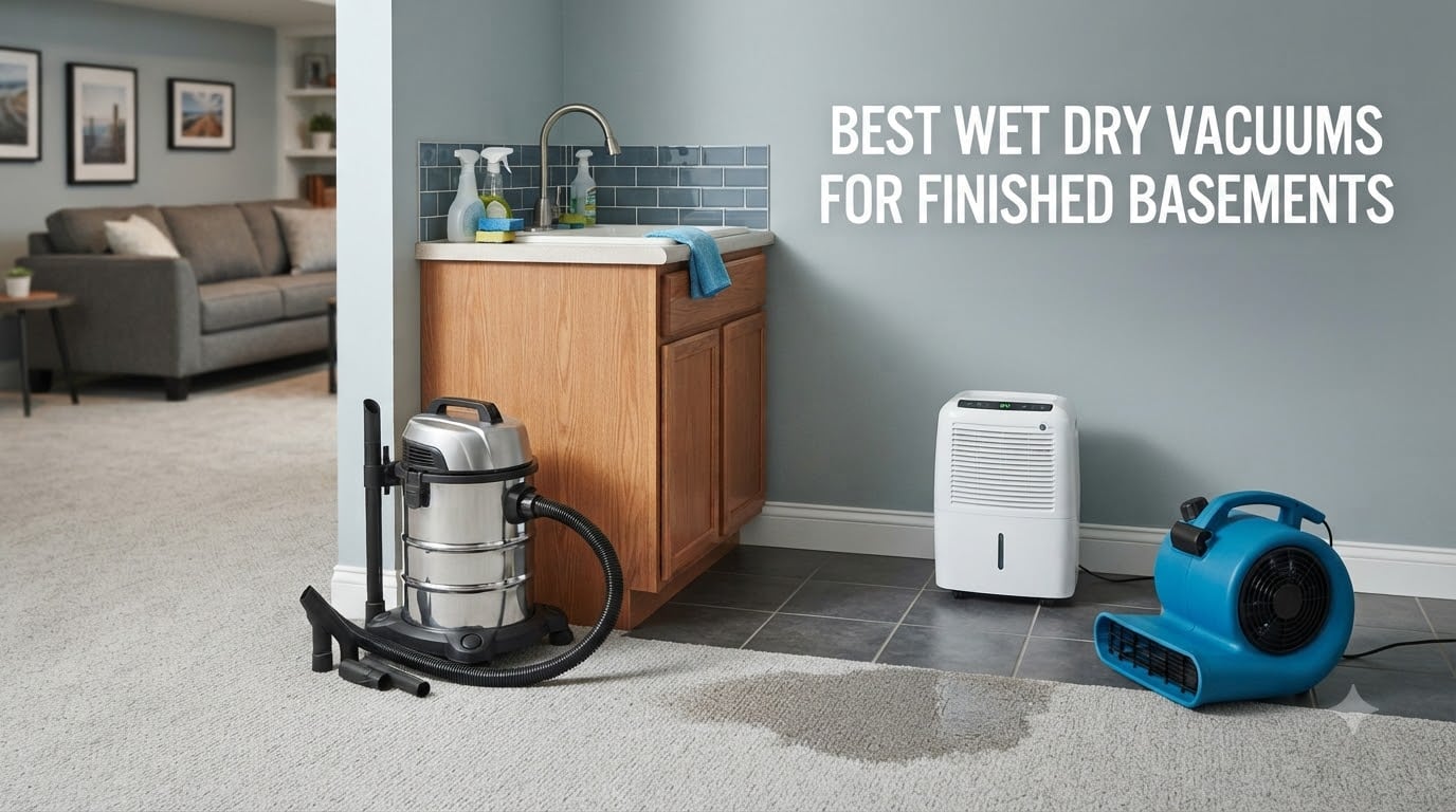 best wet dry vacuums for finished basements