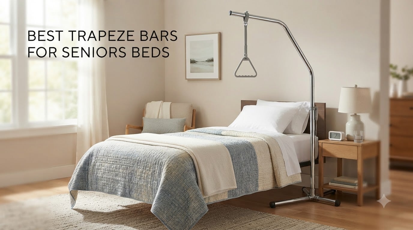 best trapeze bars for seniors beds