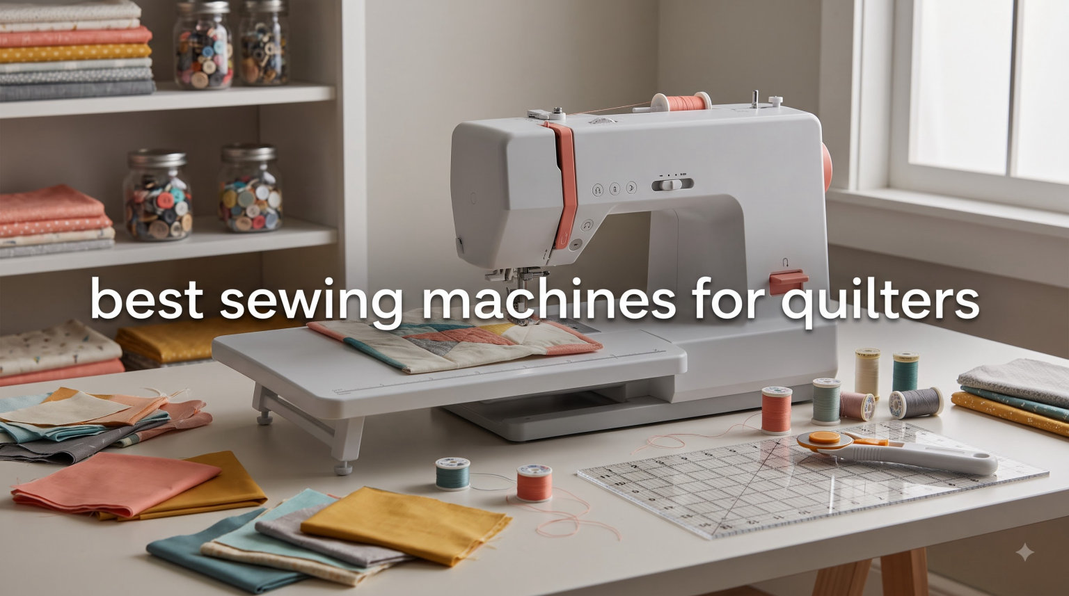 best sewing machines for quilters