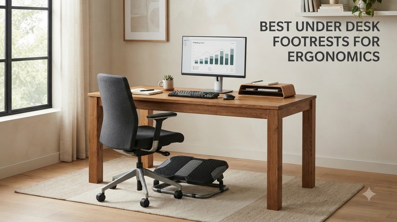 best under desk footrests for ergonomics