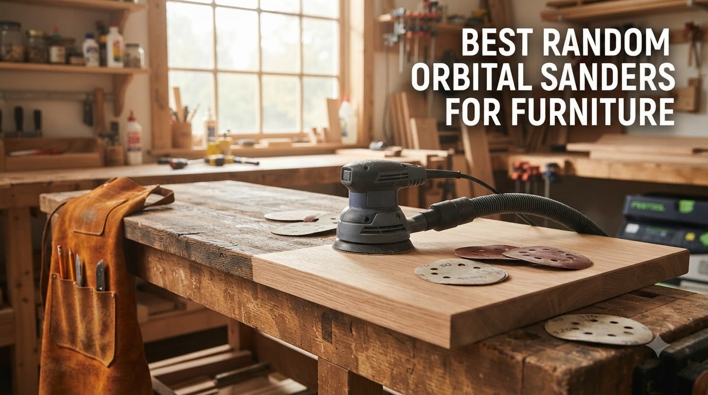 best random orbital sanders for furniture