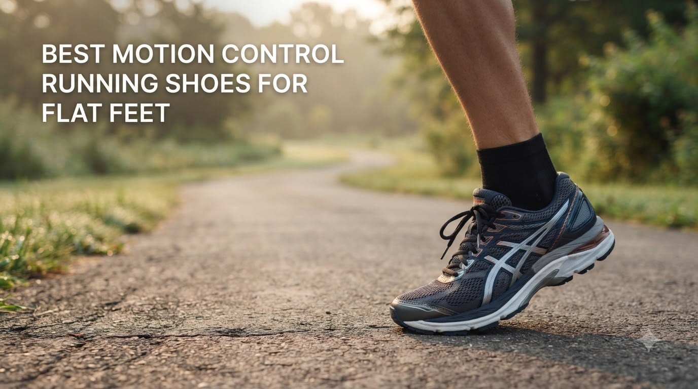 best motion control running shoes for flat feet