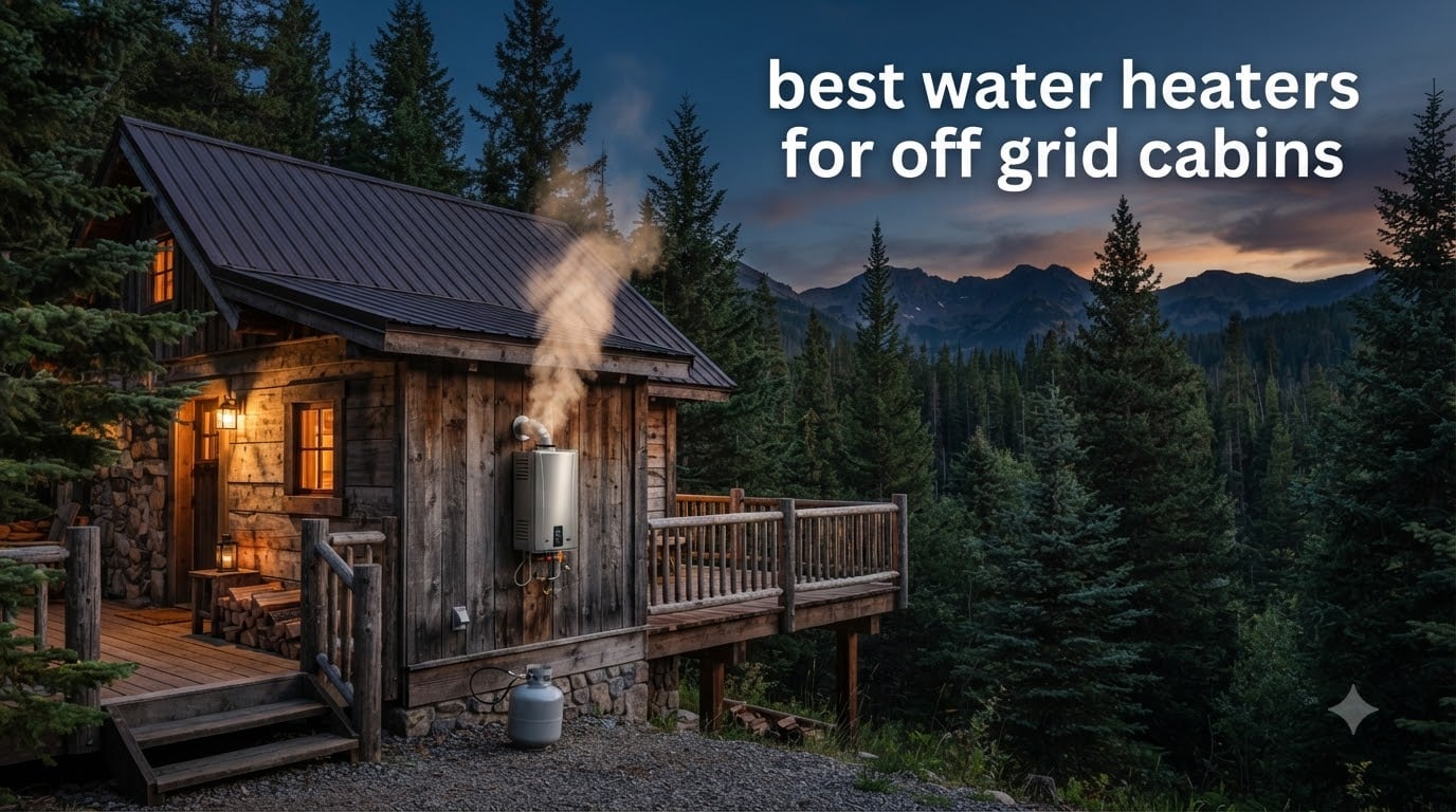 best water heaters for off grid cabins