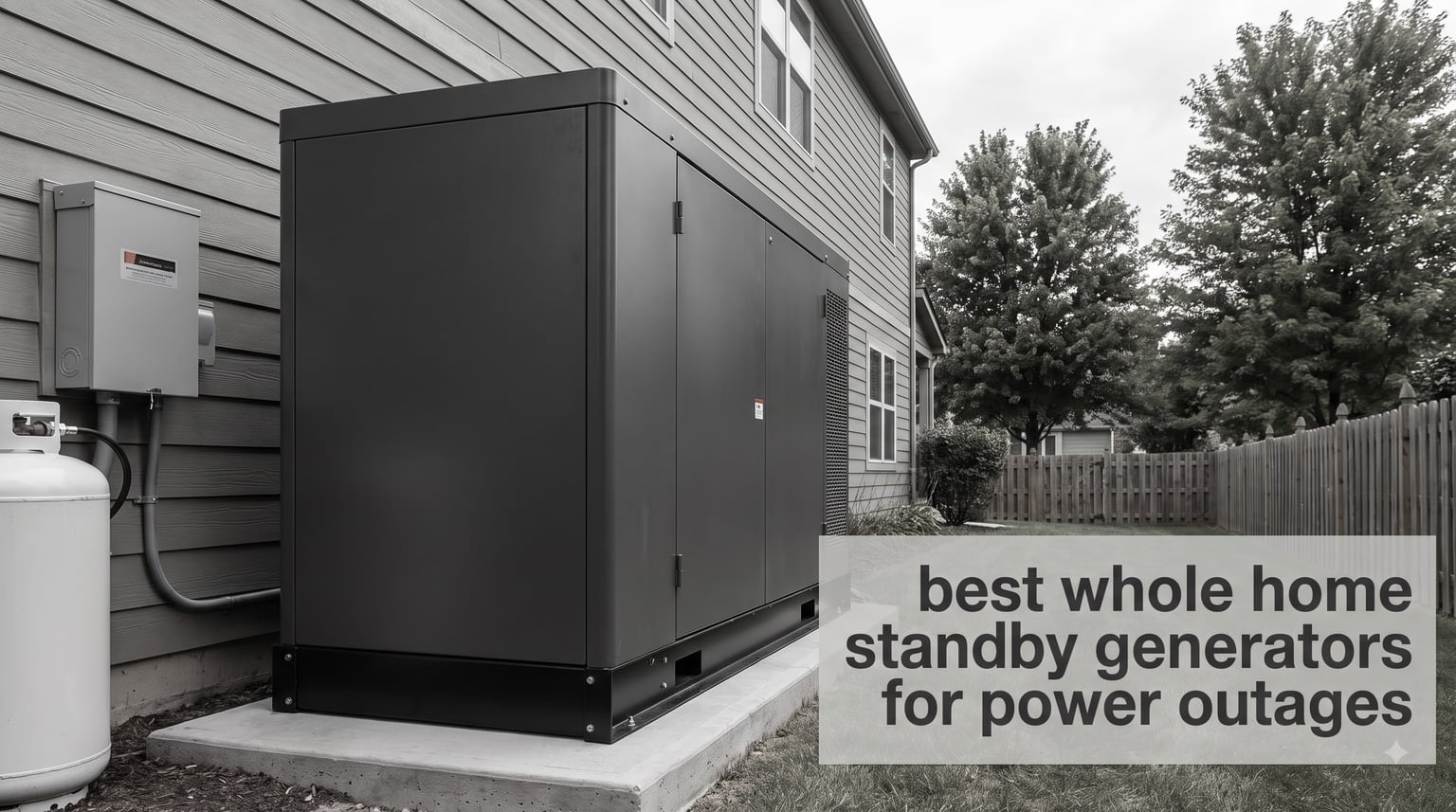 best whole home standby generators for power outages