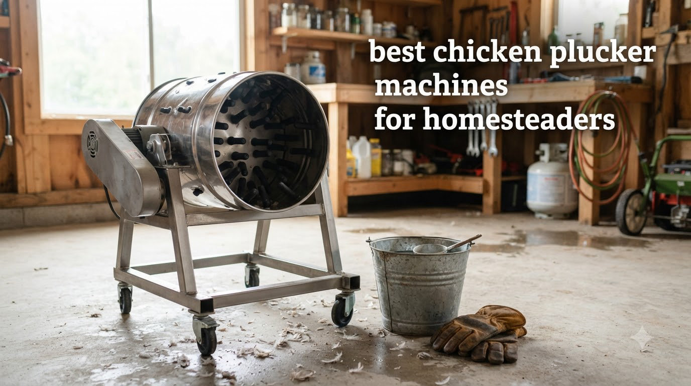best chicken plucker machines for homesteaders