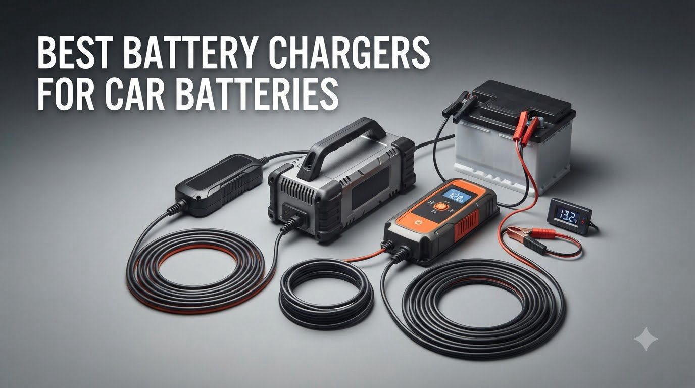 best battery chargers for car batteries