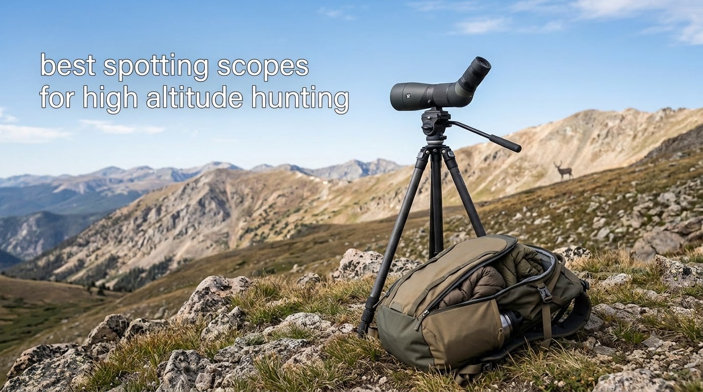 best spotting scopes for high altitude hunting