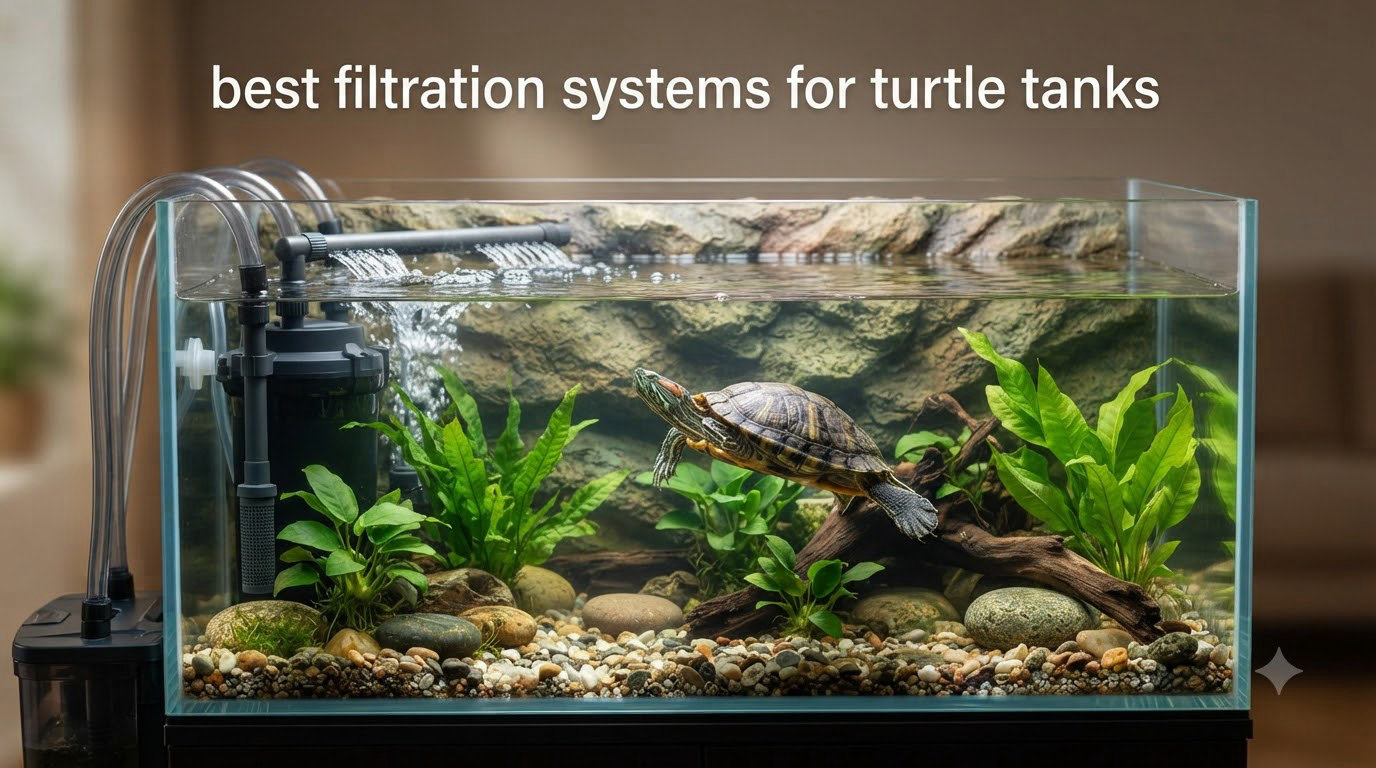 best filtration systems for turtle tanks