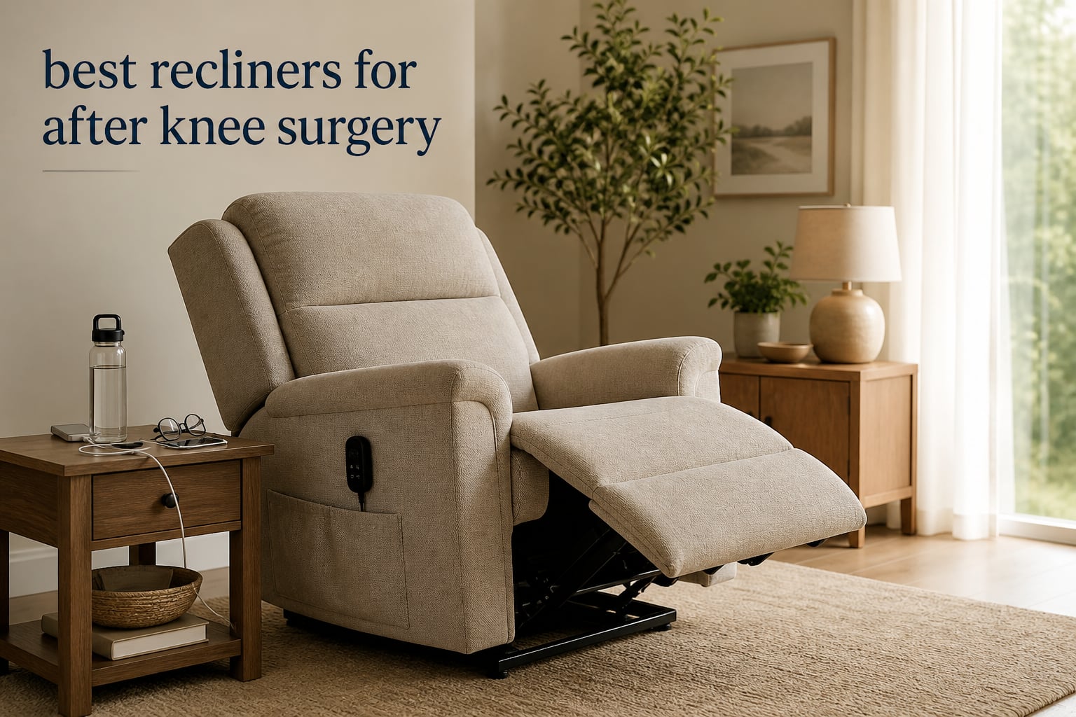 best recliners for after knee surgery