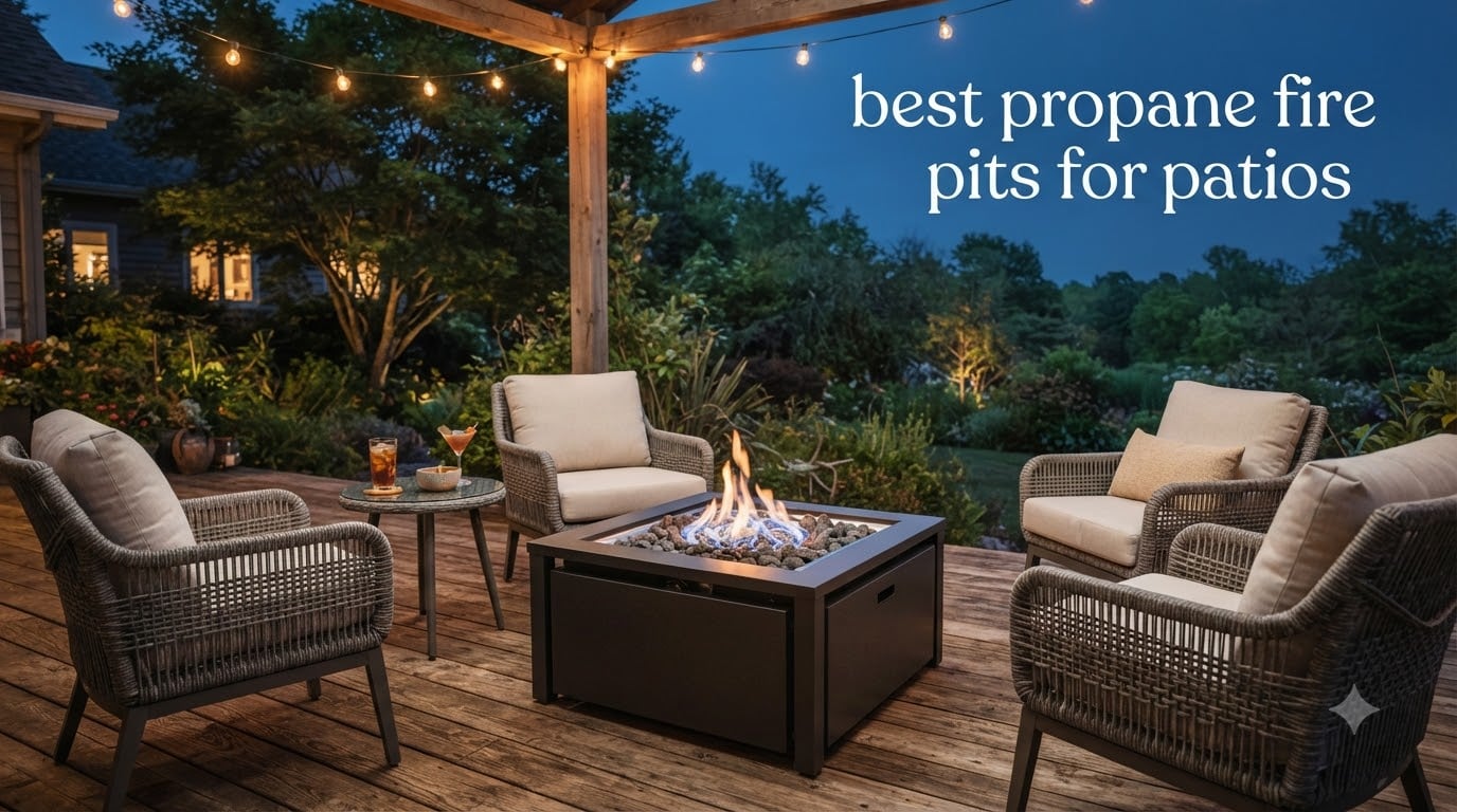best propane fire pits for patios