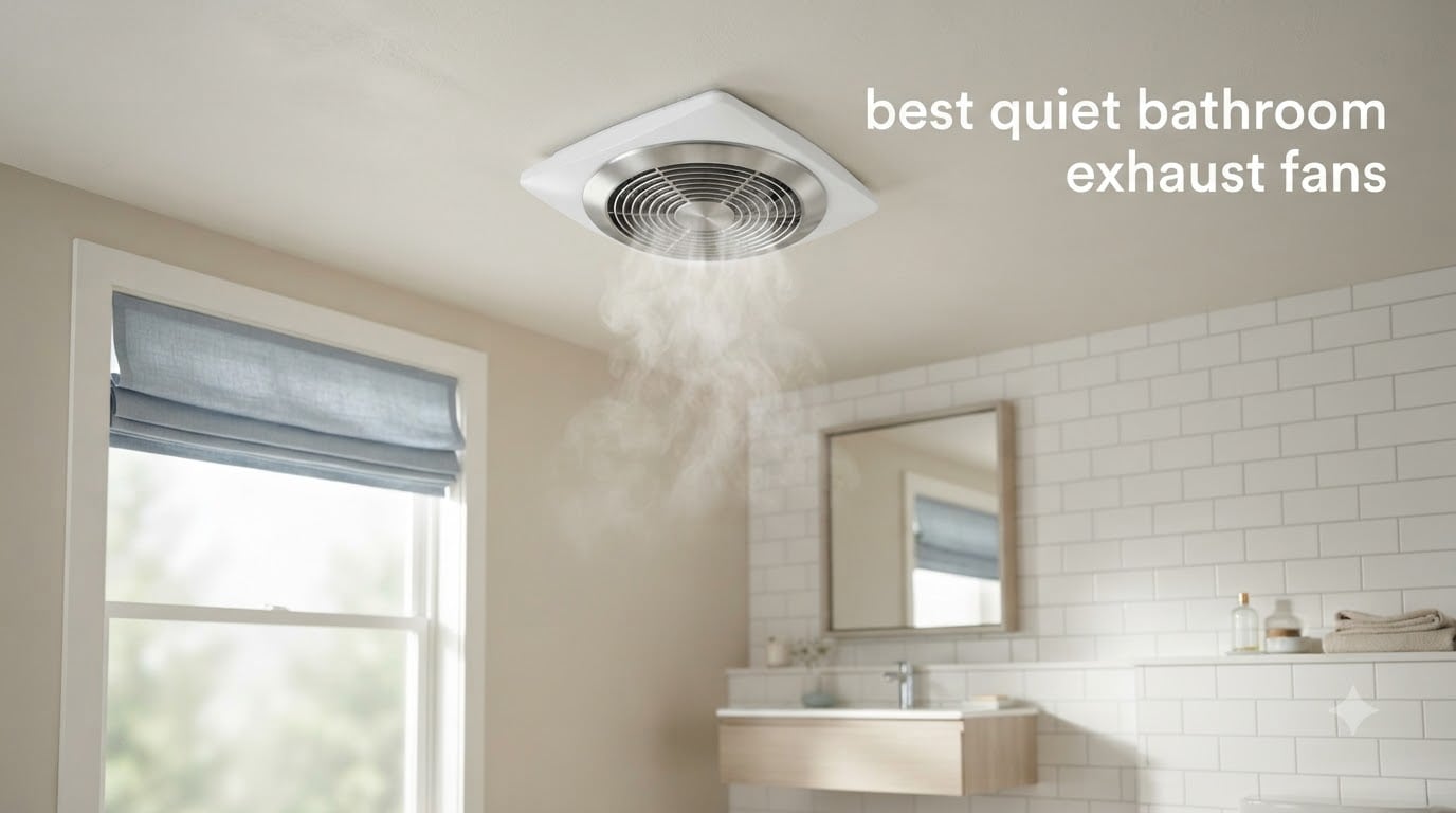 best quiet bathroom exhaust fans