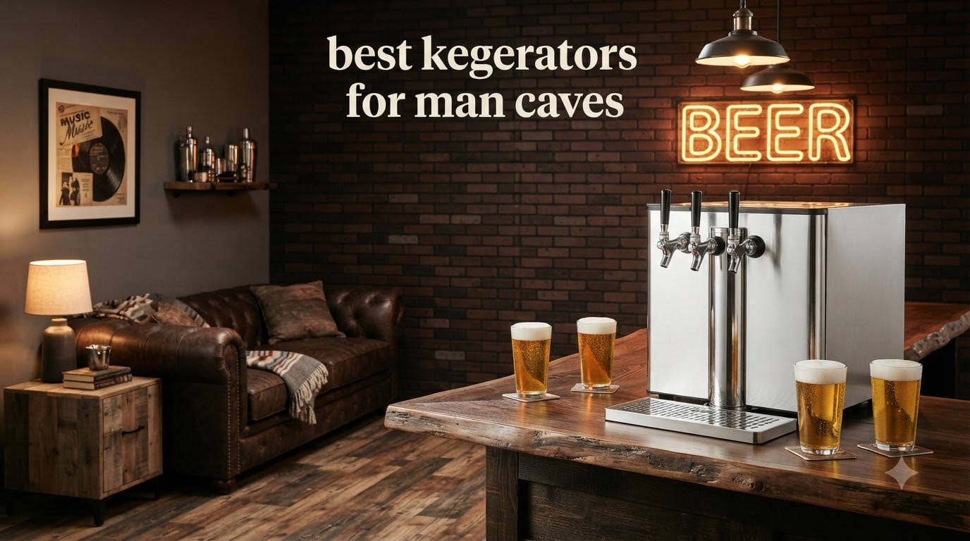 best kegerators for man caves