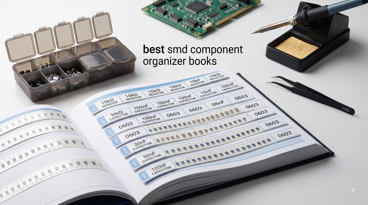 best smd component organizer books