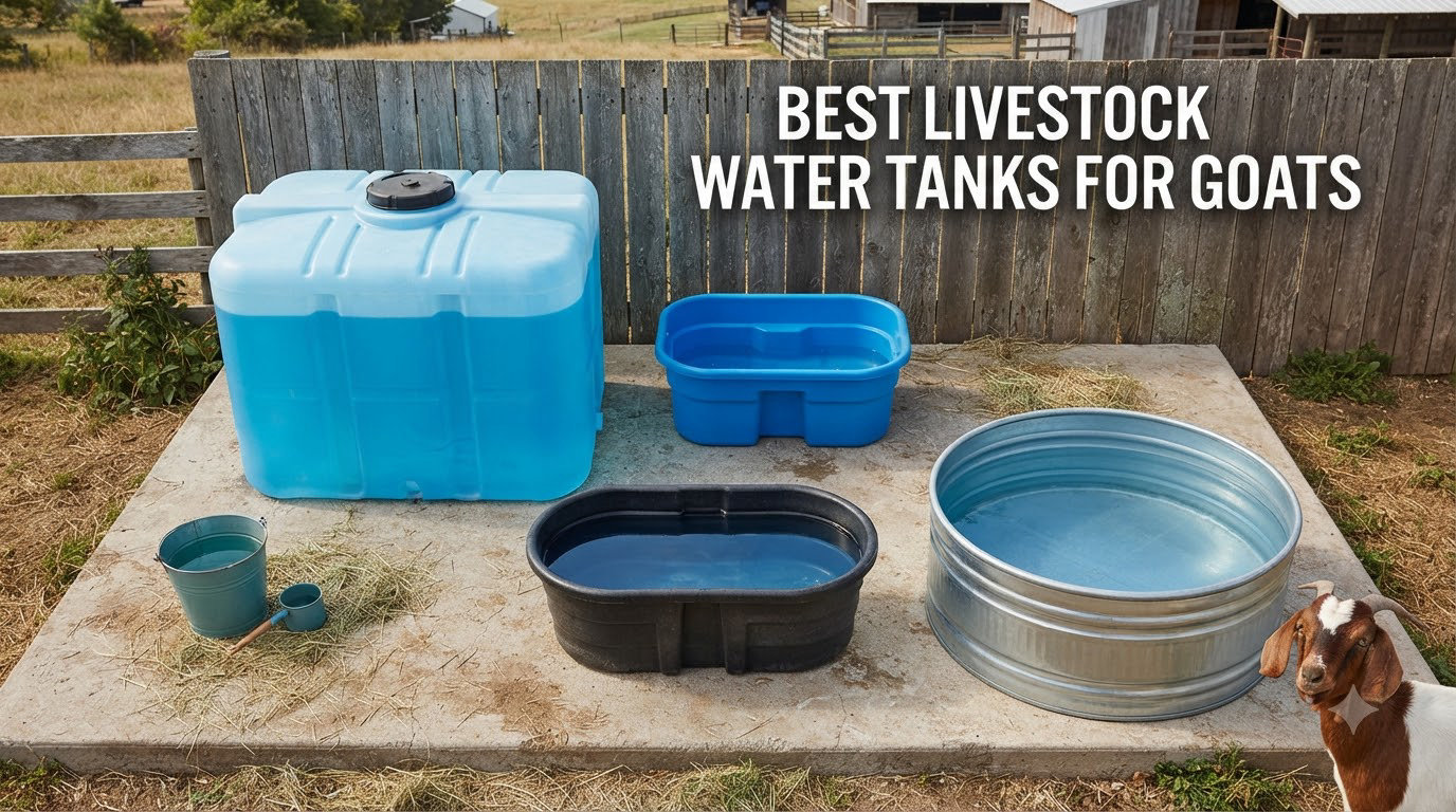 best livestock water tanks for goats