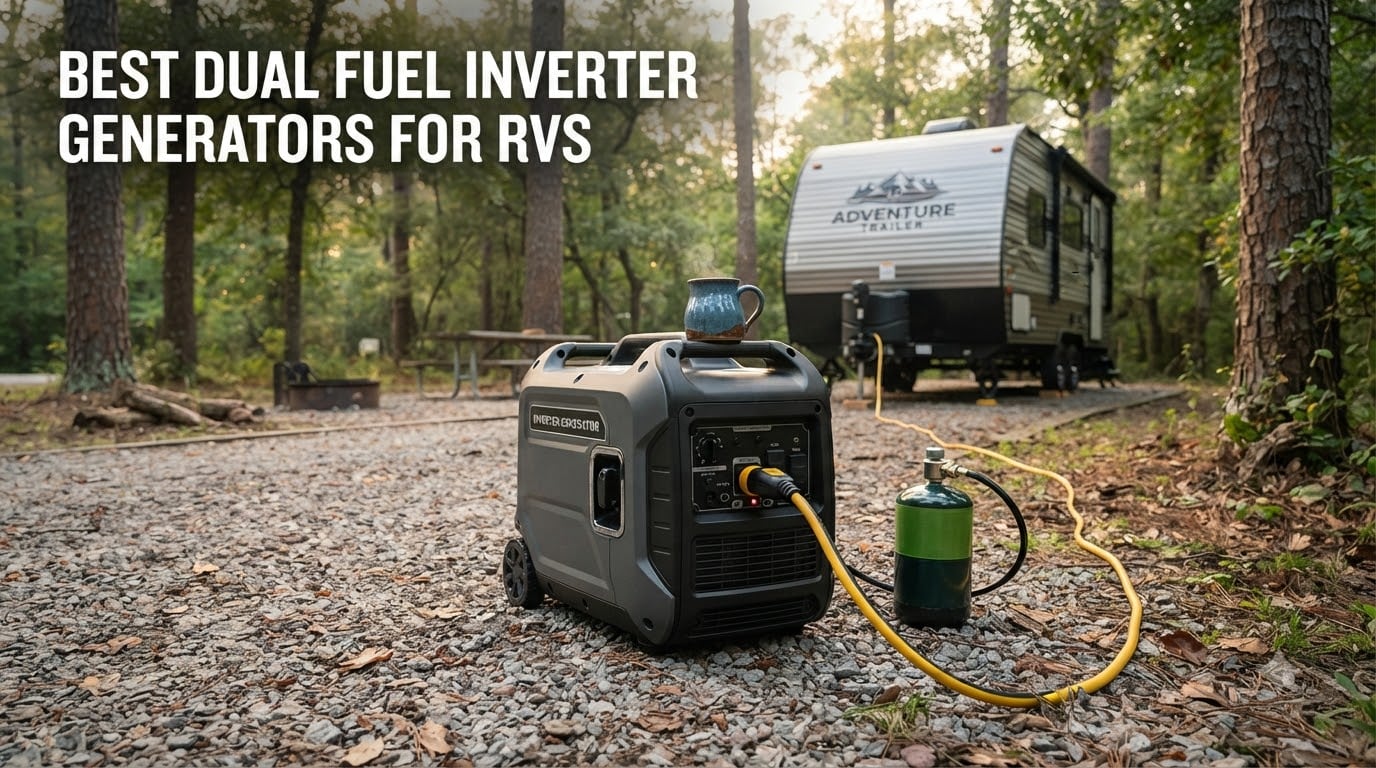 best dual fuel inverter generators for RVs