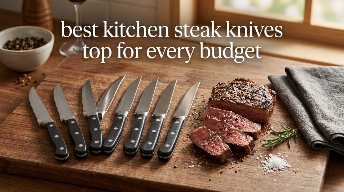 best kitchen steak knives top for every budget