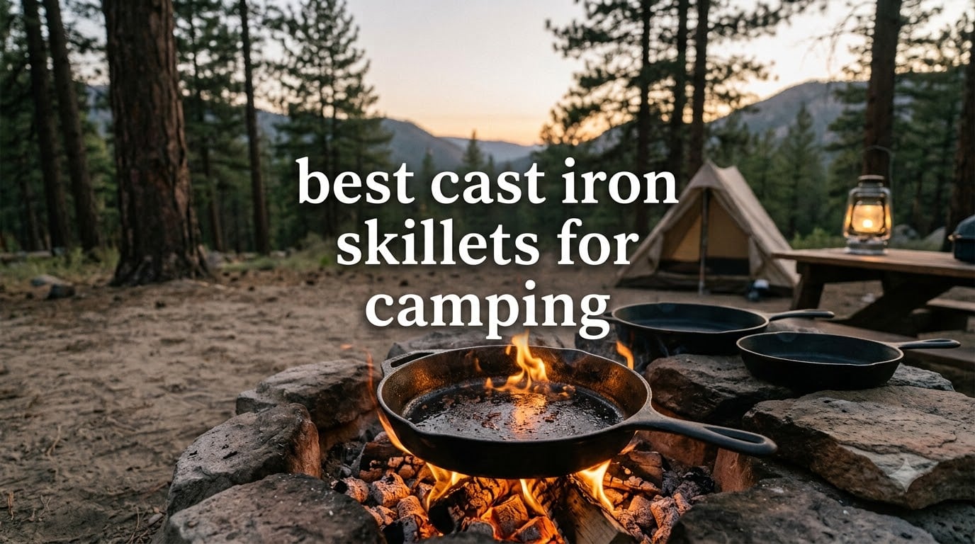best cast iron skillets for camping
