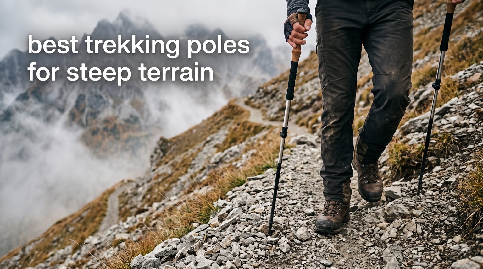 best trekking poles for steep terrain