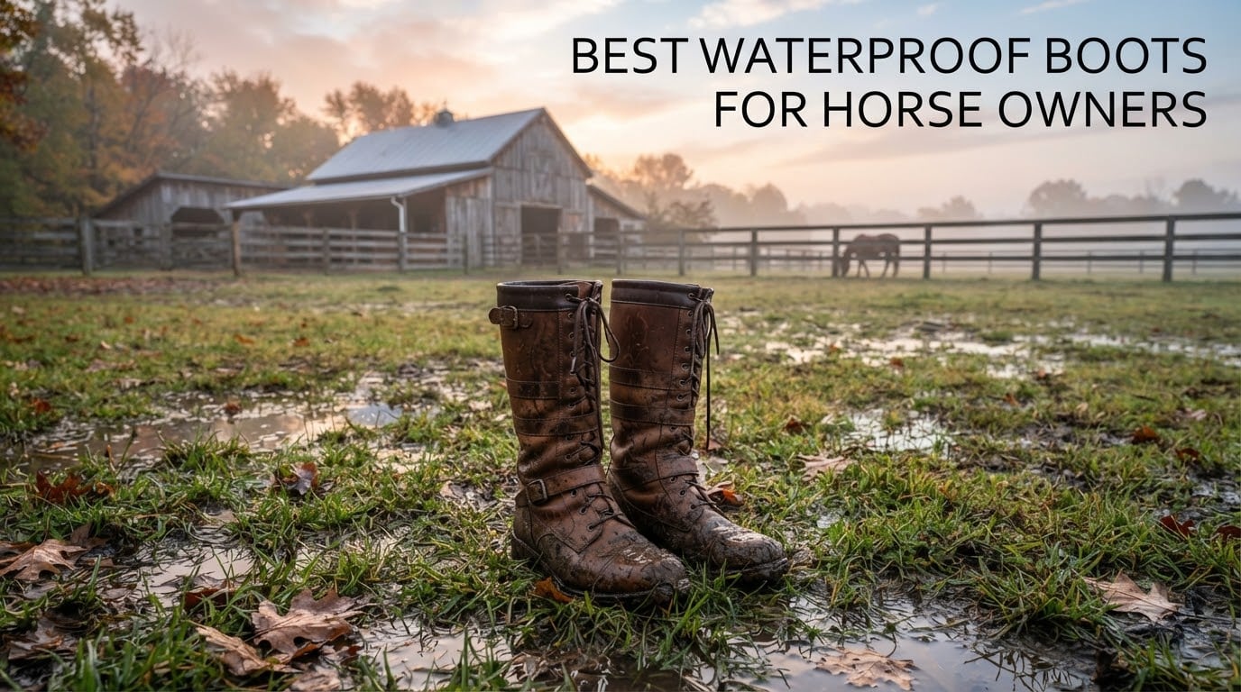 best waterproof boots for horse owners