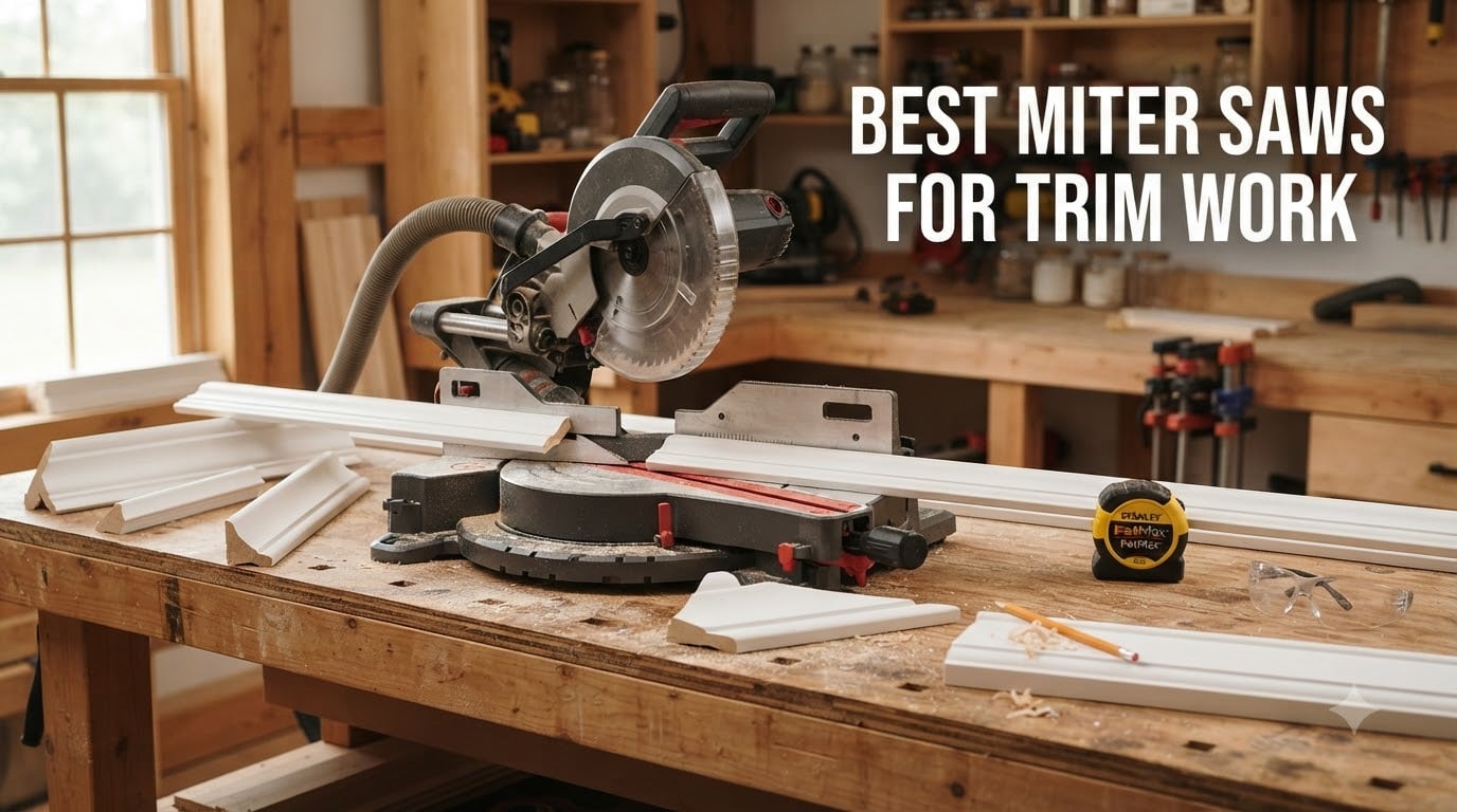 best miter saws for trim work
