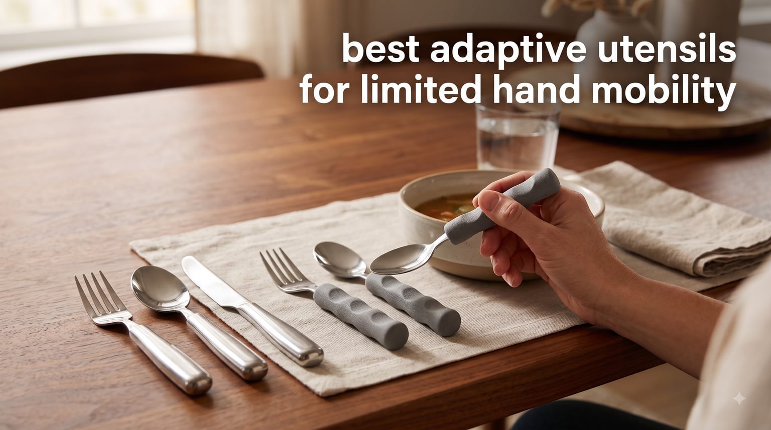 best adaptive utensils for limited hand mobility