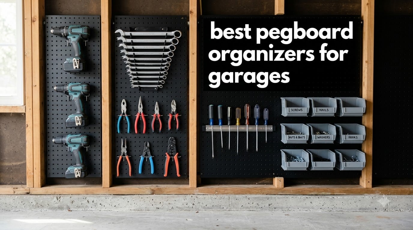 best pegboard organizers for garages