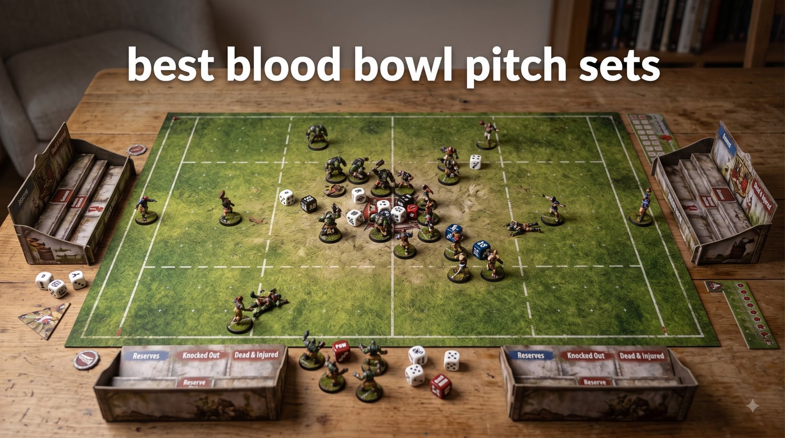 best blood bowl pitch sets