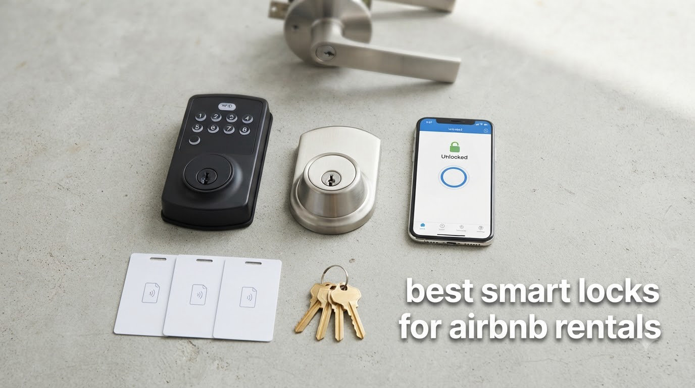 best smart locks for airbnb rentals