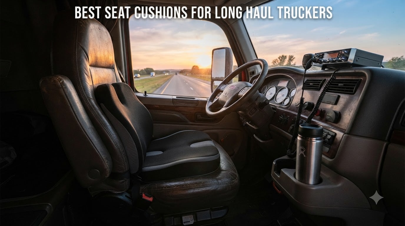 best seat cushions for long haul truckers