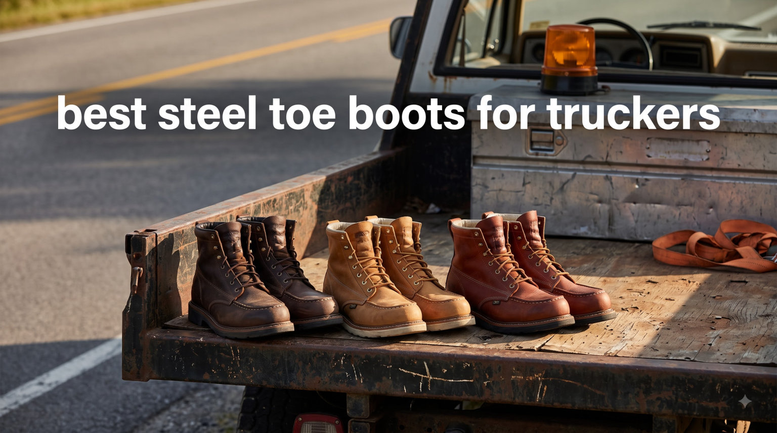 best steel toe boots for truckers