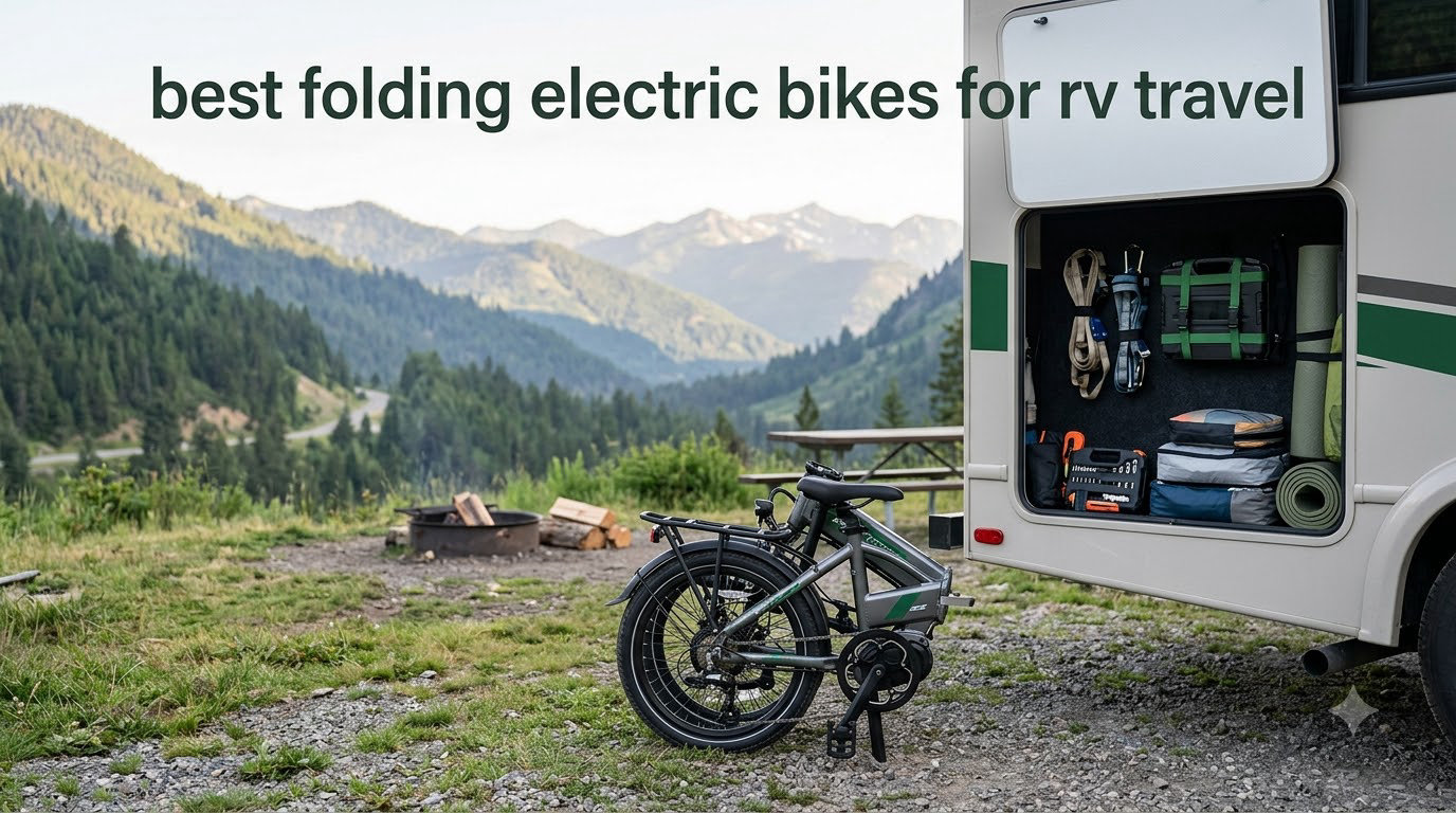 best folding electric bikes for rv travel