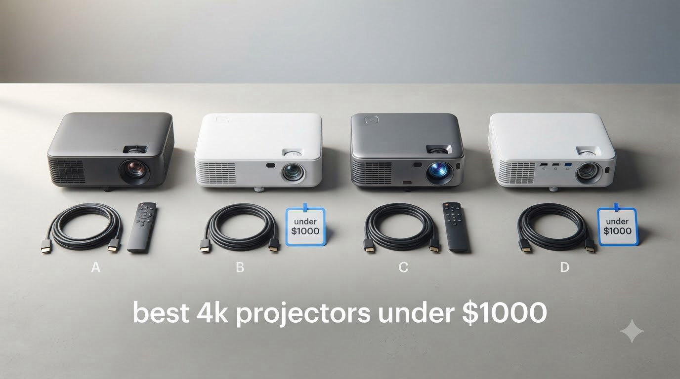 best 4k projectors under $1000